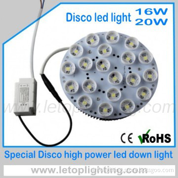 20*1W high  power  Disco Led panel down light